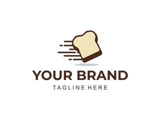 Fast Bread logo modern concept design