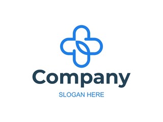 Healthy Leaf Care Logo Design. Modern Idea logos designs
