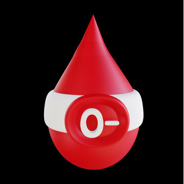 3d icon blood