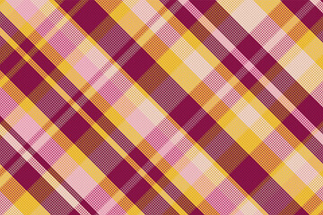 Tartan plaid pattern with texture and retro color.