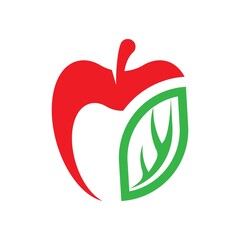 Apple logo template