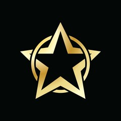 Star logo vector icon design