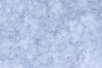 Snow texture closeup