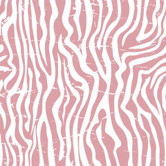 Abstract seamless vector pattern of zebra skin.Abstract print from the skin of wild animals. For print, web, home decor, fashion, surface, graphic design