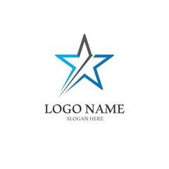 Star icon Template vector illustration