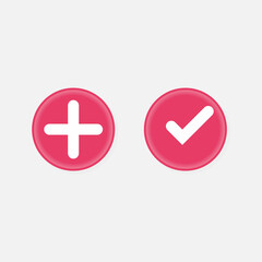 Obraz premium Illustration of health icon rounded on a white background.