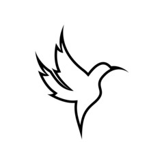 Bird logo template vector icon design
