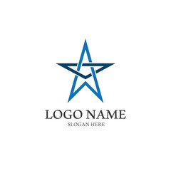 Star icon Template vector illustration