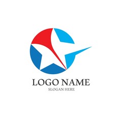 Star icon Template vector illustration