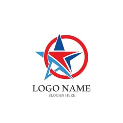 Star icon Template vector illustration