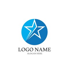 Star icon Template vector illustration