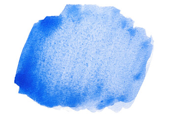 abstract acrylic watercolor paint brush stroke texture isolated on white background for logo and banner. design, creative, and illustration.