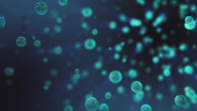 Bokeh abstract texture. Colorful. Defocused background. Blurred bright light. sphere points.