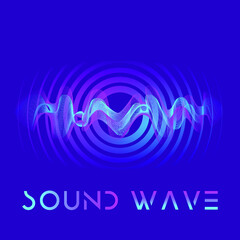 Modern sound wave equalizer. Abstract Fluid Creative Templates with Dynamic Circle Waves.Cards, Color Covers Set. Geometric design. Vector illustration on digital web color.