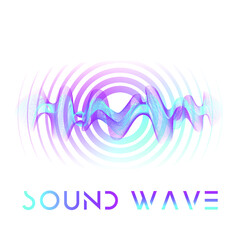Modern sound wave equalizer. Abstract Fluid Creative Templates with Dynamic Circle Waves.Cards, Color Covers Set. Geometric design. Vector illustration on digital web color.