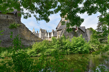 Fototapeta premium Frankreich - Le Plessis-Macé - Schloss Le Plessis-Macé