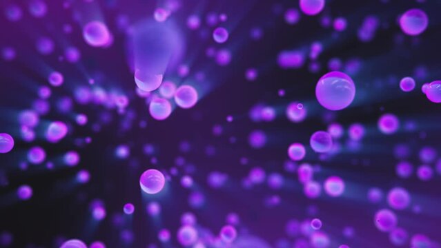 Bokeh abstract texture. Colorful. Defocused background. Blurred bright light. sphere points.