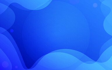 Minimal background. blue elements with fluid gradient. illustration vector 10 eps.