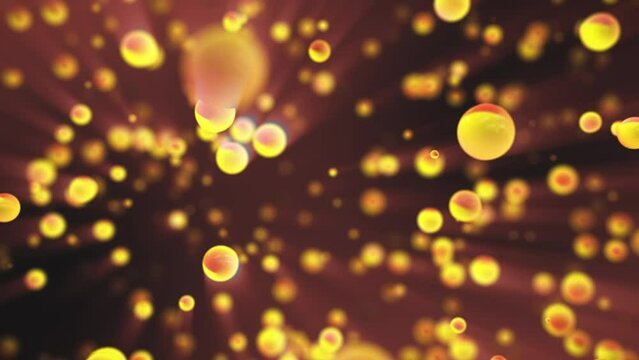Bokeh abstract texture. Colorful. Defocused background. Blurred bright light. sphere points.