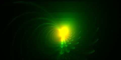 Fractal colorful background