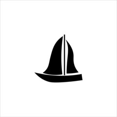 sail icon vector illustration symbol