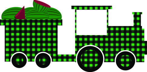 Summer melon vector design