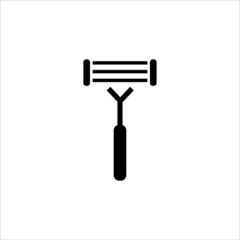 razor icon vector illustration symbol