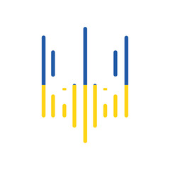 Coat of arms of Ukraine state emblem, national ukrainian emblem , vector