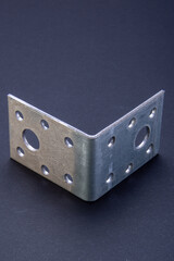 Metal corner. Construction fasteners.