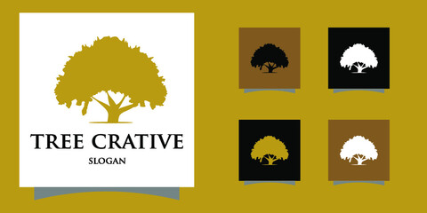 gold silhouette tree with premium attractive appearance
