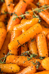 Homemade Roasted Baby Carrots