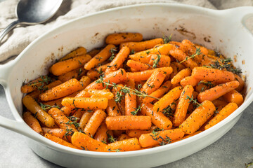 Homemade Roasted Baby Carrots