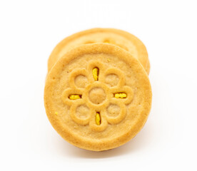 biscuit isolated on white background