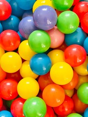 colorful play balls graphic elements 