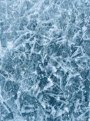 frozen lake water texture