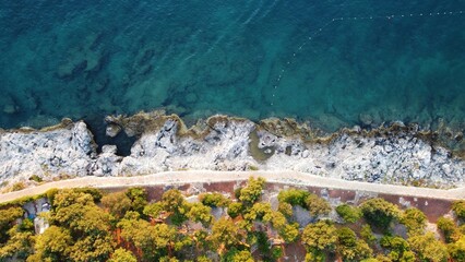 Wundervolle Küste in Kroatien