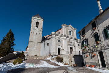 Capracotta, Molise, Italy. Church of S. M. Assunta.