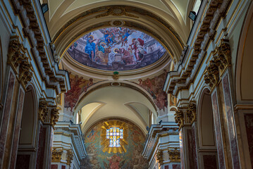 Isernia, Molise. The Cathedral of St. Peter the Apostle