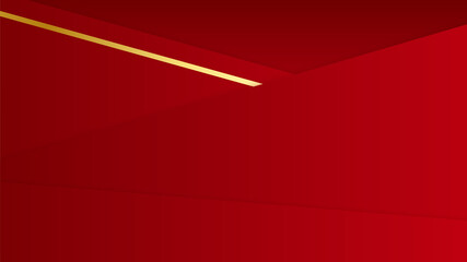 Abstract luxury elegant red and gold background