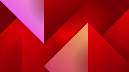 Modern abstract gradient red orange colorful for design banner background. Vector illustration