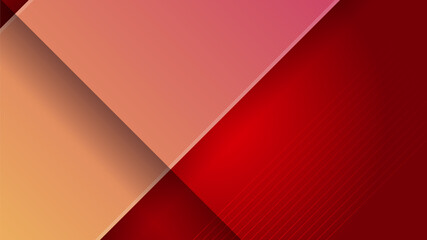 Modern abstract gradient red orange colorful for design banner background. Vector illustration