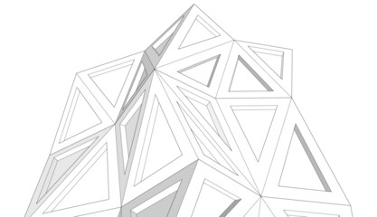 abstract modern building