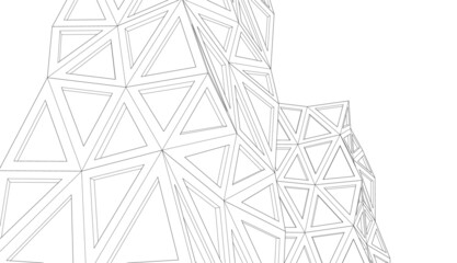 abstract modern building