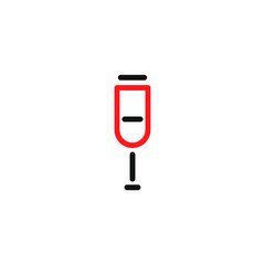 drink icon. drink outline icon. can be used for social media purposes, posters and others.
