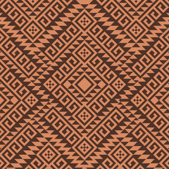 Naklejka premium Ethnic pattern geometric colombian wayuu 