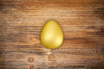 3d Illustation - Osterei - Frohe Ostern - Holz - Textfreiraum