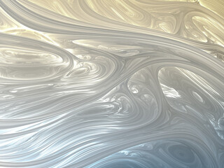 surreal futuristic digital 3d design art abstract background fractal illustration for meditation and decoration wallpaper