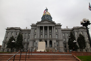 Colorado State capitol building in Denver.