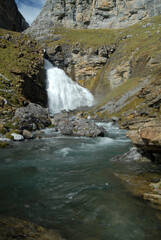 Fototapeta premium Ordesa en otoño.Pirineo aragones
