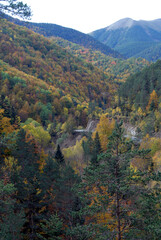 Pirineo aragones en otoño.Huesca.España